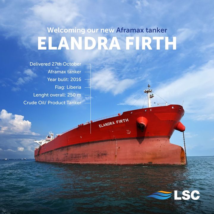ELANDRA FIRTH is finally here! We welcomed the Aframax tanker on the 27th of…
