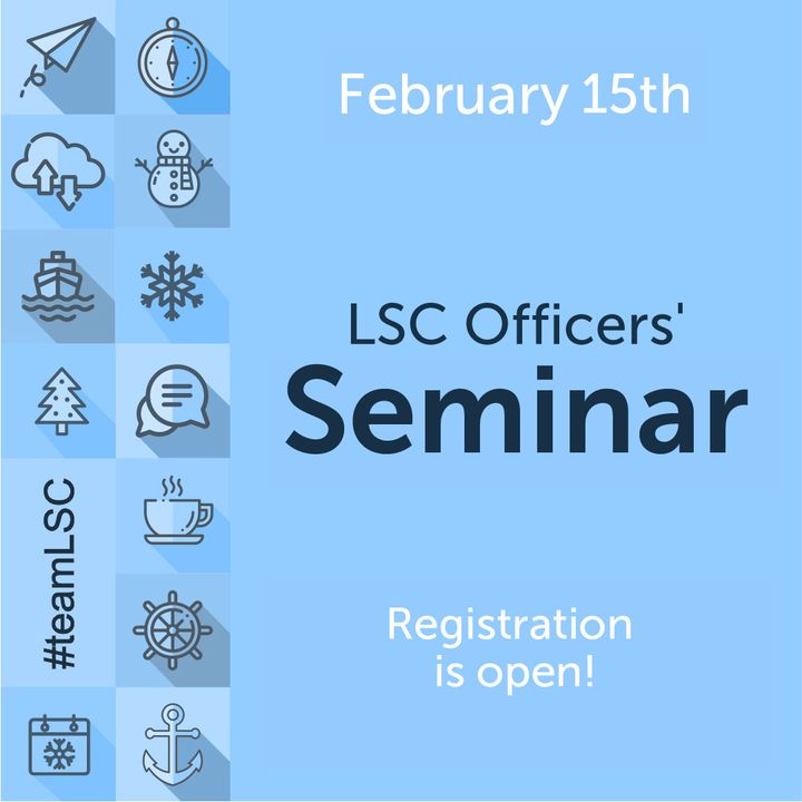 Announcing the seasonal New Officer’s Seminar for Winter 2024! Save the