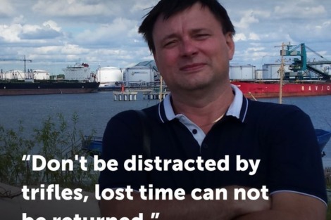 Time lost to trivial distractions is irretrievable! ️ #teamLSC Chief Officer Eduards Vasilenko firmly… Time lost to trivial distractions is irretrievable! ️ #teamLSC Chief Officer Eduards Vasilenko firmly…