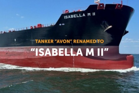 Sailing into a new chapter! ️ Tanker “Avon” is getting a fresh new identity… Sailing into a new chapter! ️ Tanker “Avon” is getting a fresh new identity…