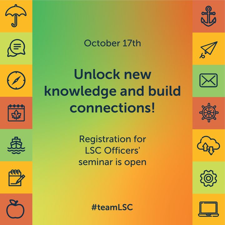 Announcing the upcoming Officers’ Seminar! Don’t miss out on October 17th at Verde, Roberta…