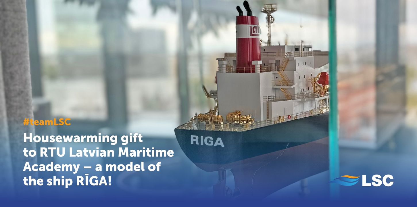 We’re thrilled to announce that #teamLSC has gifted the RTU Latvijas Jūras akadēmija -…