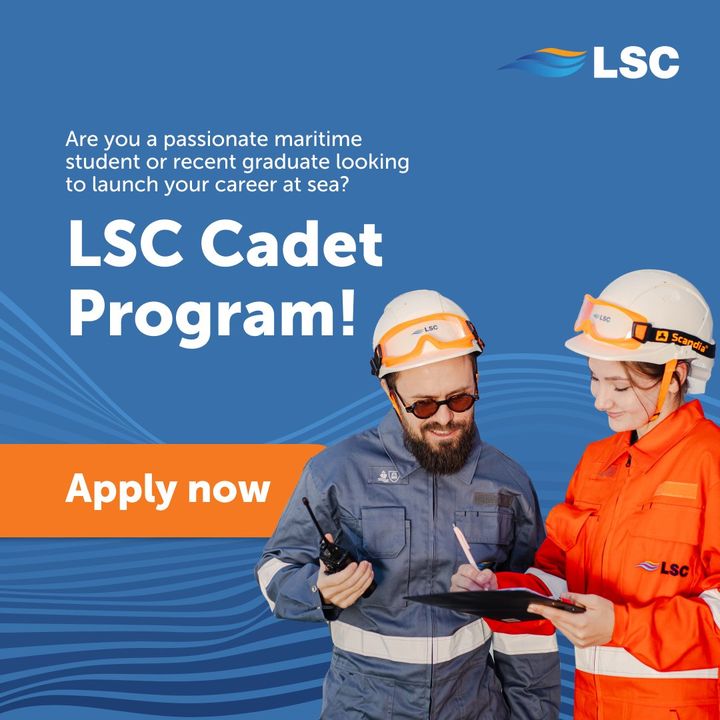 Ready to set sail on your career journey? Apply now for the LSC Cadet…
