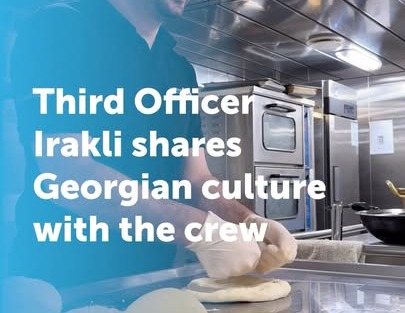 Sharing culture on a special day Our newly promoted Third Officer, Irakli, celebrated his… Sharing culture on a special day Our newly promoted Third Officer, Irakli, celebrated his…