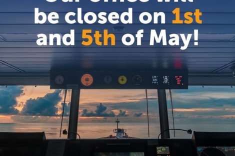 Heads up! ️ Our office will be closed on May 1st and 5th! Heads up! ️ Our office will be closed on May 1st and 5th!