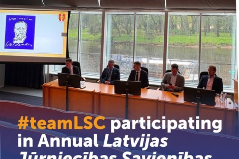 LSC participates in Annual Latvijas Jūrniecības Savienības Member Meeting, engaging in a full day… LSC participates in Annual Latvijas Jūrniecības Savienības Member Meeting, engaging in a full day…