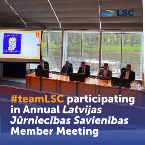 LSC participates in Annual Latvijas Jūrniecības Savienības Member Meeting, engaging in a full day… LSC participates in Annual Latvijas Jūrniecības Savienības Member Meeting, engaging in a full day…