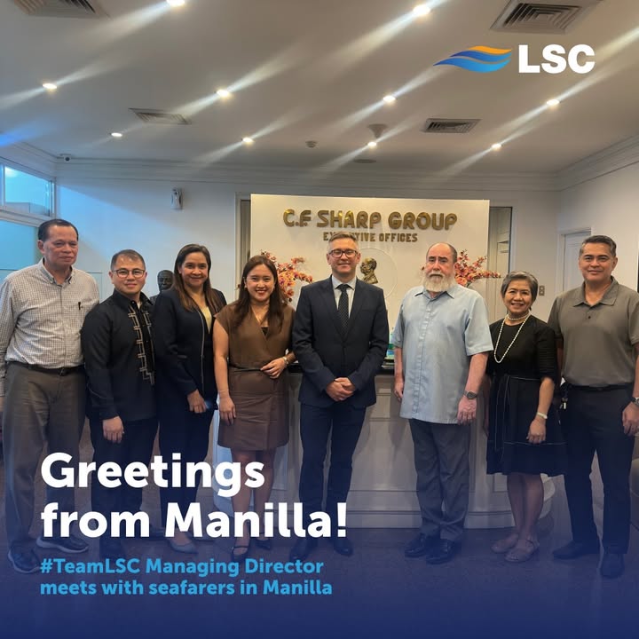 LSC Managing Director Capt. Aleksejs Sidorenko recently visited Manilla to meet our dedicated Filipino…