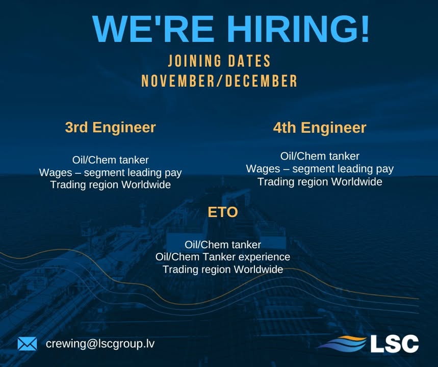 Join #TeamLSC crewing@