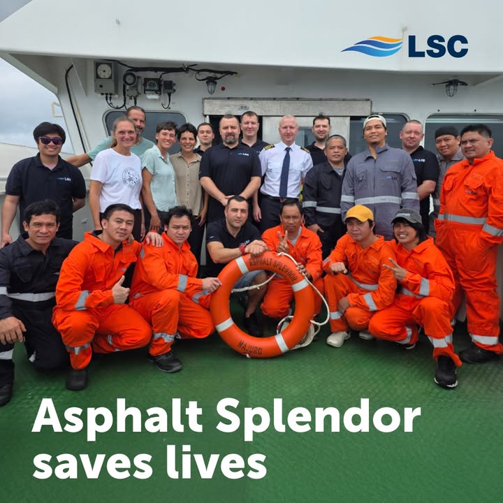Asphalt Splendor saves sailors in the Atlantic! Congratulations to Captain Ilja Nivskis and his…