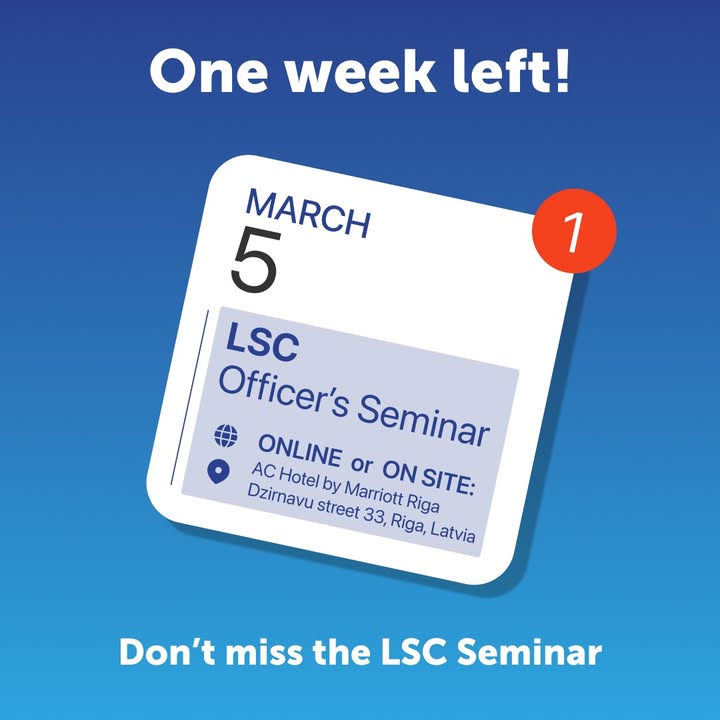 #TeamLSC, don’t forget to save the date! We’re just one week away from our…
