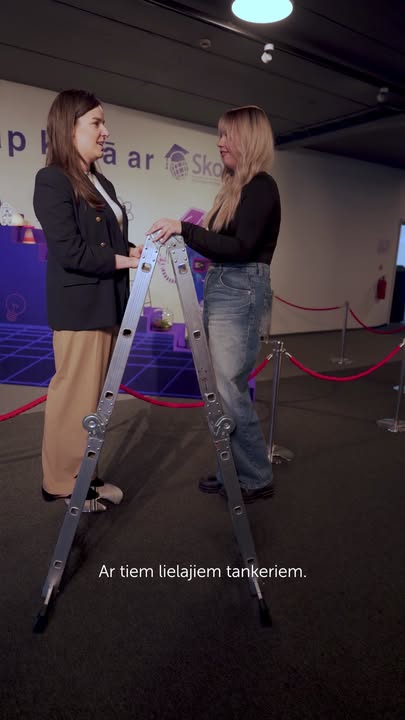 LSC karjeras kāpnes izstādē “Skola 2026”