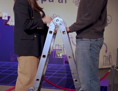 LSC karjeras kāpnes izstādē “Skola 2026”