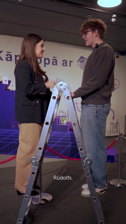 LSC karjeras kāpnes izstādē “Skola 2026”