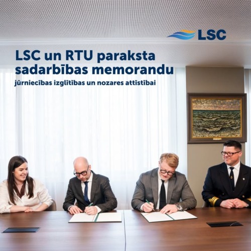 Ar lepnumu paziņojam par nozīmīgu soli jūrniecības nozares un akadēmiskās vides sadarbības stiprināšanā -…